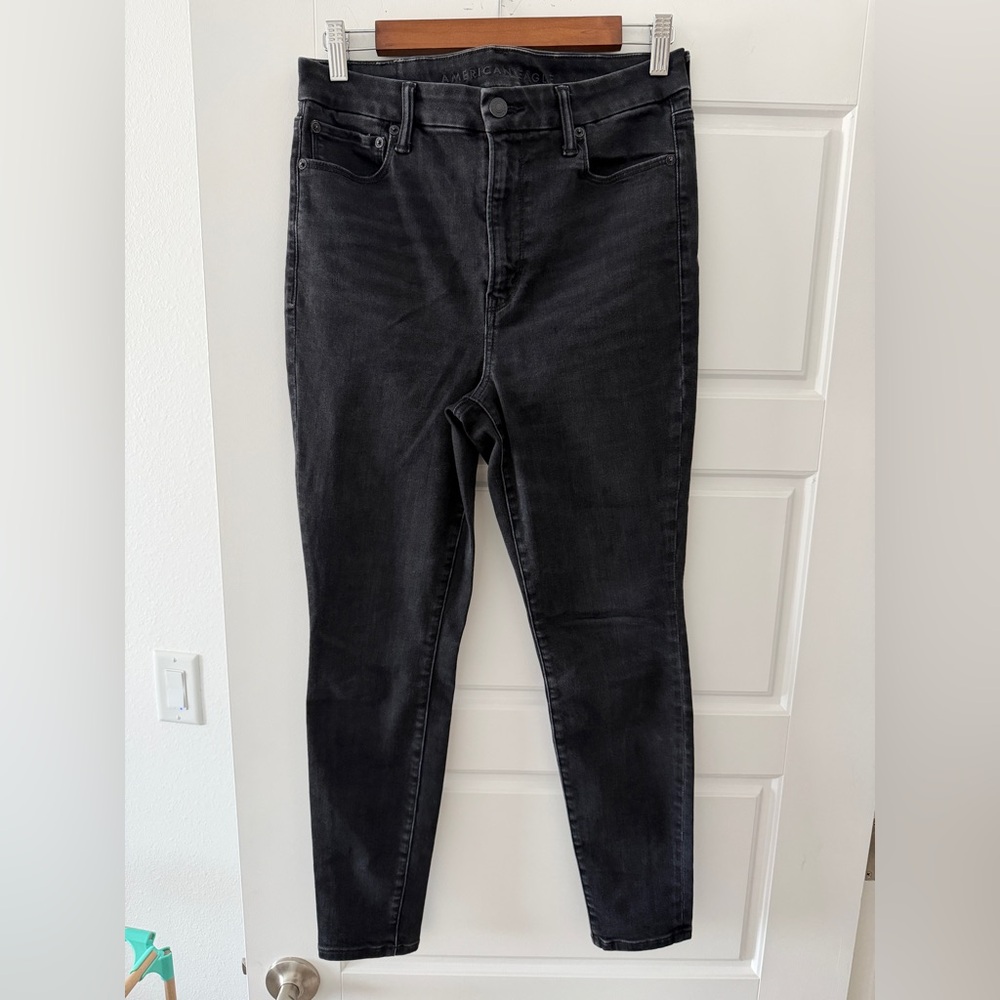 American Eagle Outfitters Women's black Skinny Jeans